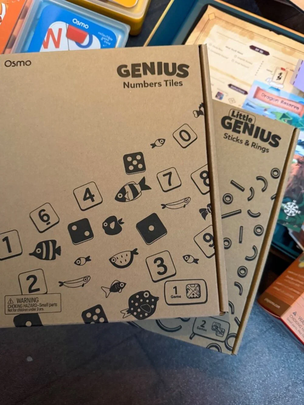 Osmo learning system for iPad